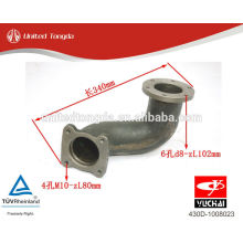 YUCHAI engine YC6108-430 After the turbine exhaust pipe 430D-1008023